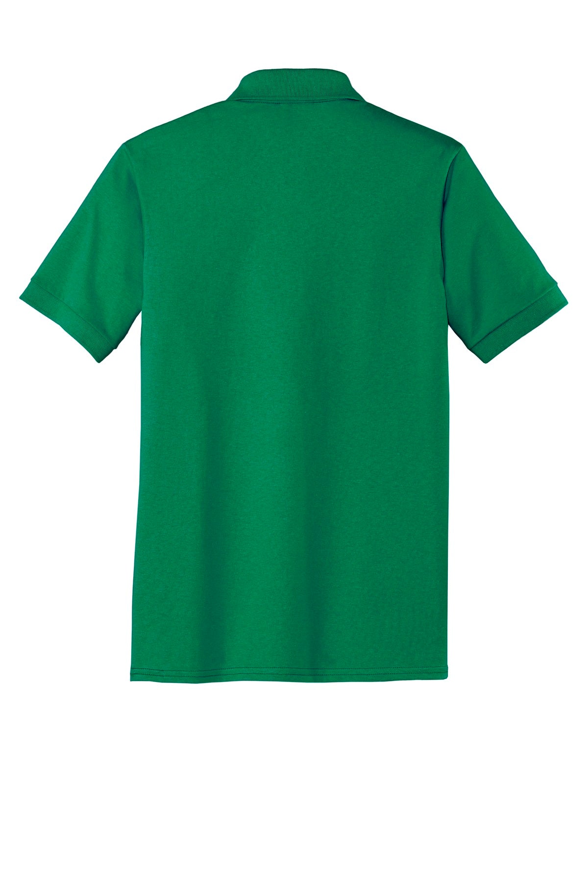 Front View of Kelly Port & Co Core Blend Jersey Knit Polo. KP55