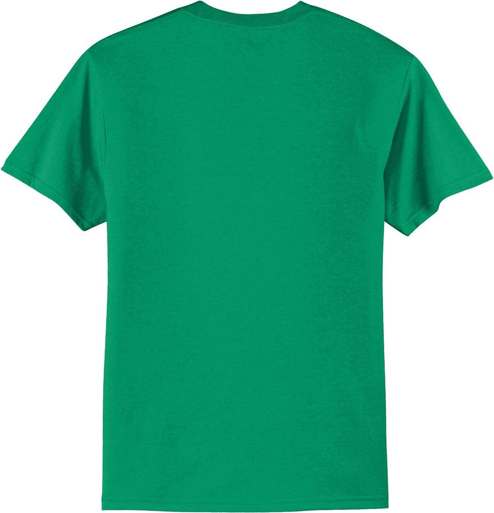 Front View of Kelly Port & Co Tall Core Blend Tee. PC55T