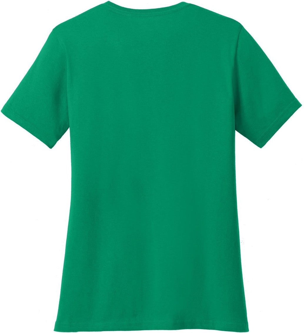 Rear View of Kelly Port & Co Women's Core Cotton Tee. LPC54