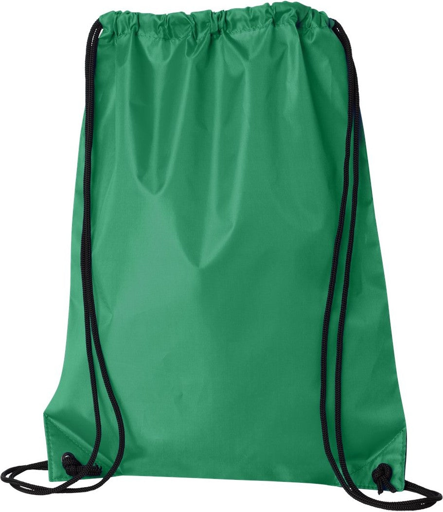 Front View of Kelly Value Drawstring Backpack - 8886