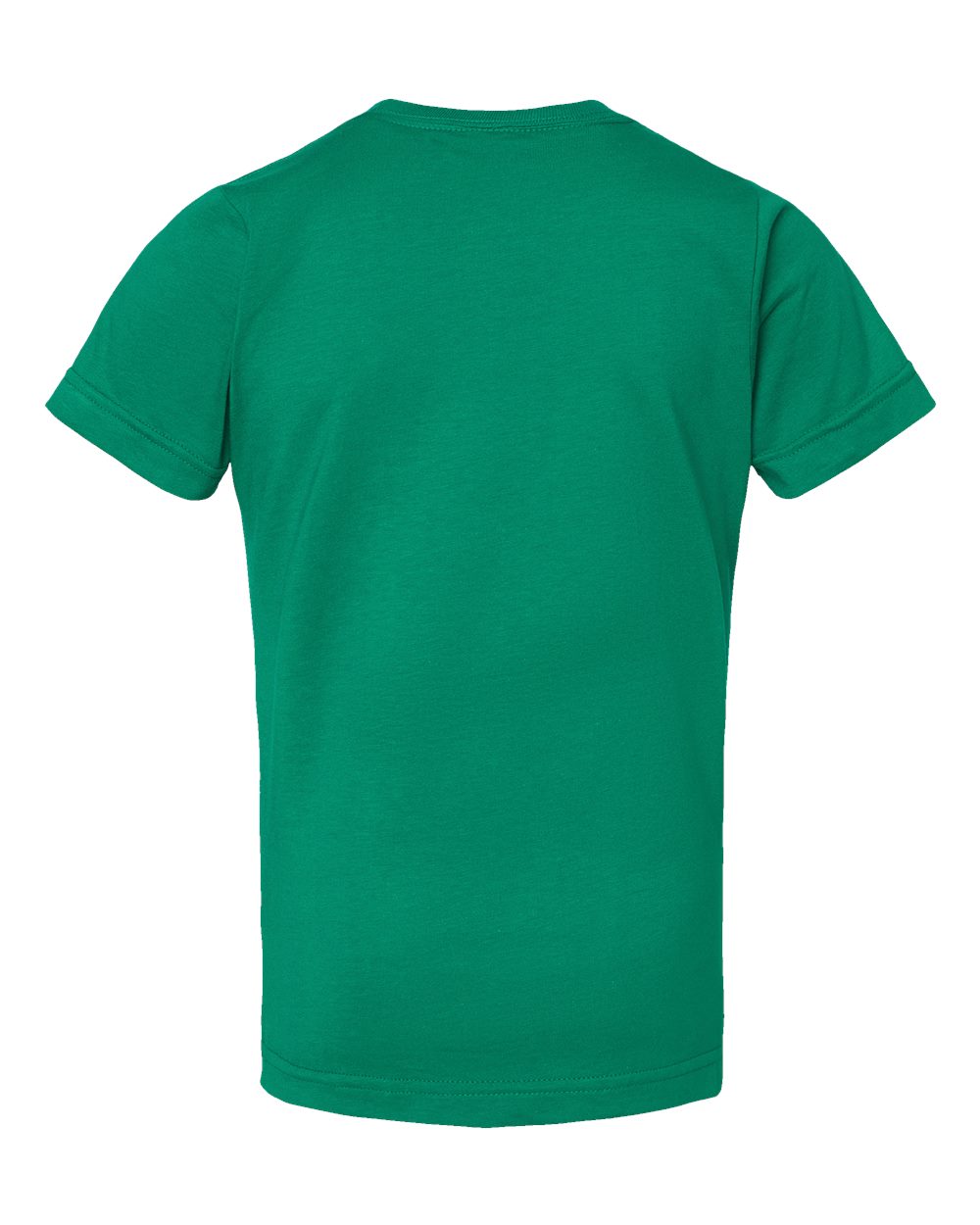 Front View of Kelly Youth Fine Jersey Tee - 6101