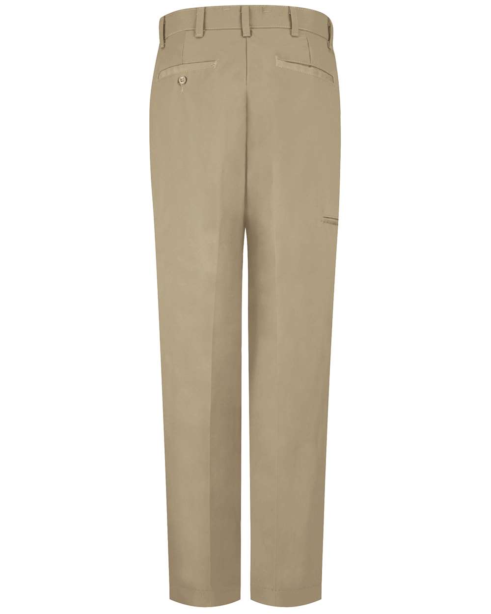 Front View of Khaki - 30I Cell Phone Pocket Pants - PT2C
