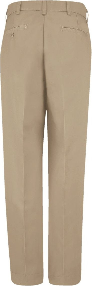 Front View of Khaki - 31I Dura-Kap Industrial Pants - PT20