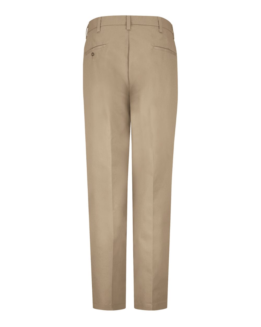Khaki - 32I Pleated Twill Slacks - PT38