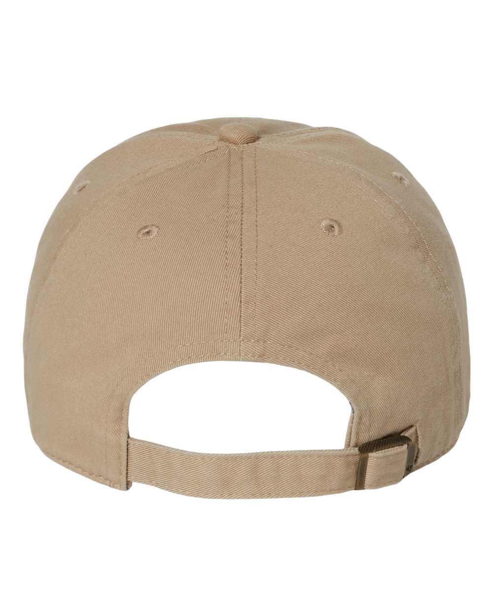 Front View of Khaki Clean Up Cap - 4700