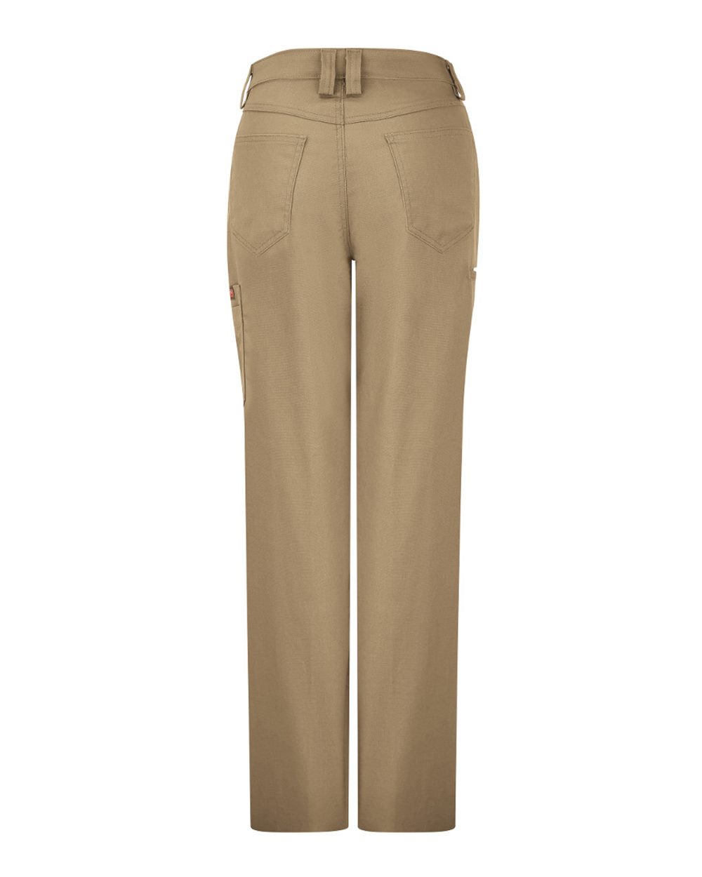 Khaki - Unhemmed Women's Lightweight Crew Pants - PT3L