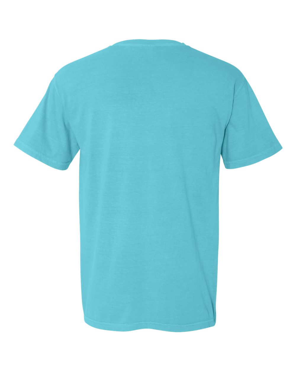 Front View of Lagoon Garment-Dyed Heavyweight T-Shirt - 1717