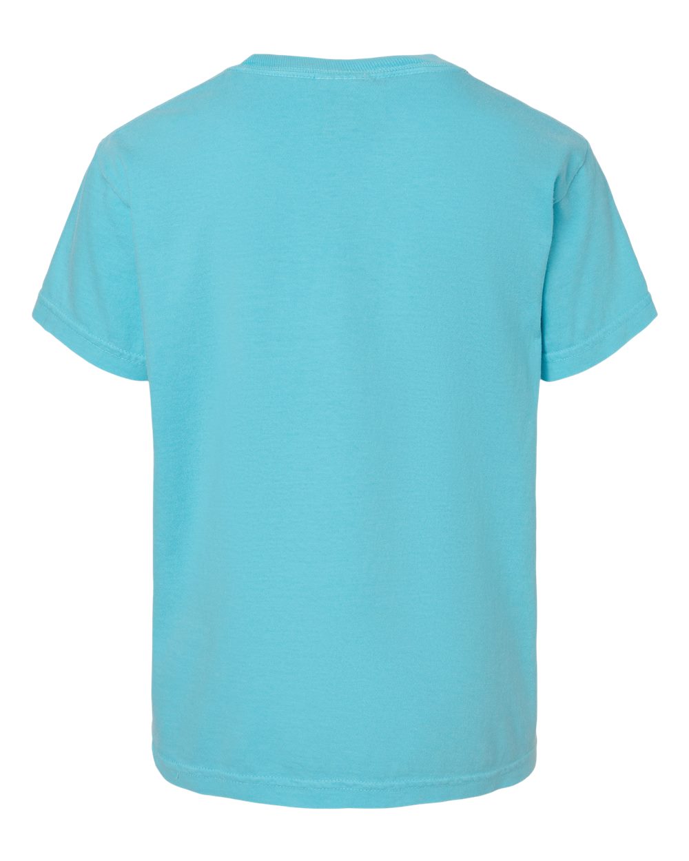 Front View of Lagoon Garment-Dyed Youth Heavyweight T-Shirt - 9018