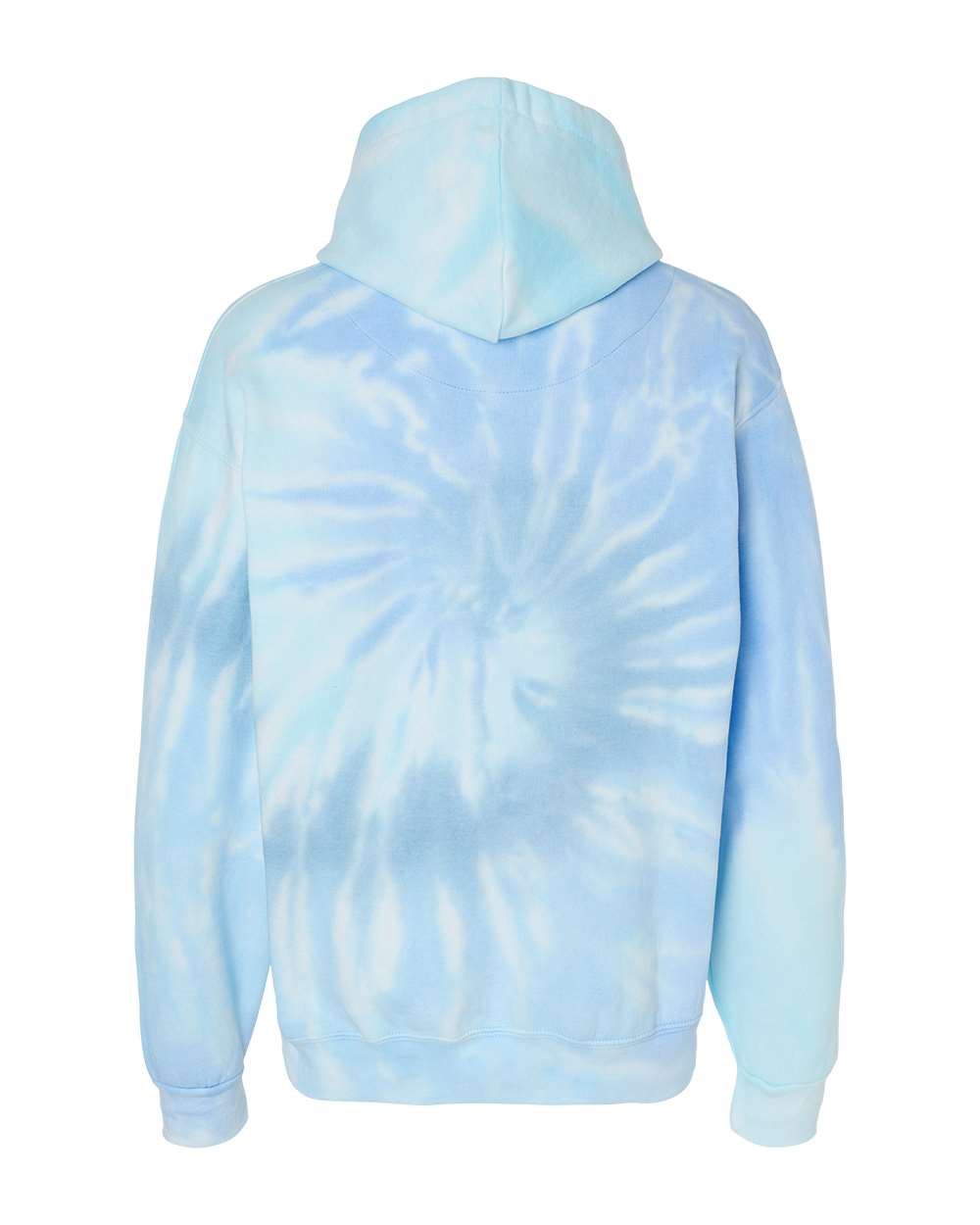 Front View of Lagoon Youth Tie-Dyed Hooded Sweatshirt - 8777Y