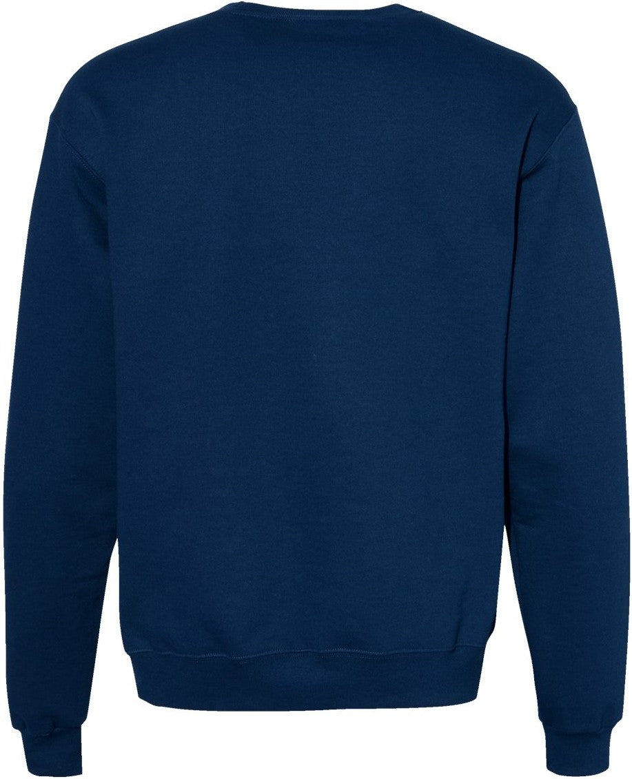 Front View of Late Night Blue Powerblend® Crewneck Sweatshirt - S600