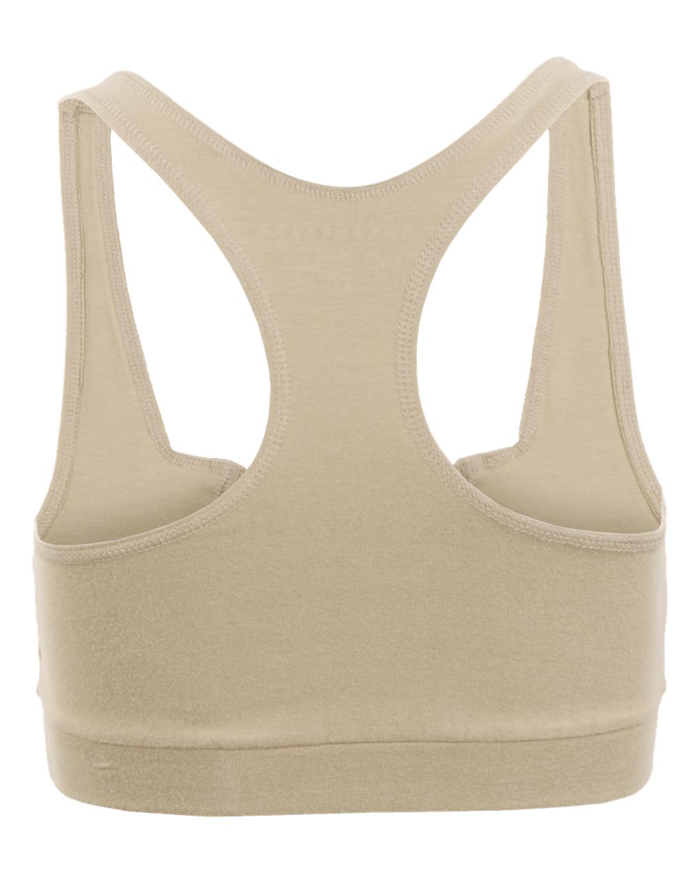 Front View of Latte Women's Sweetheart Sports Bra - BW2701