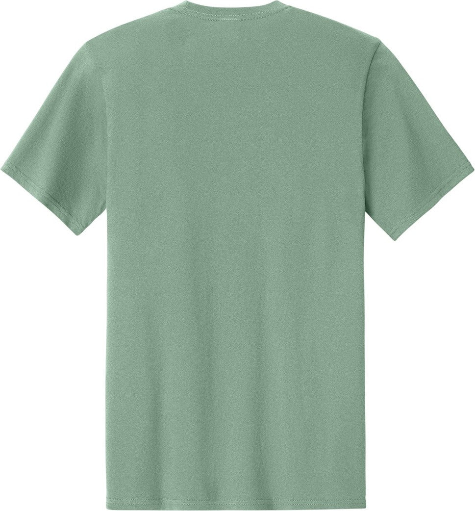 Front View of LaurelGrn Port & Co Easy Cotton Tee PC43