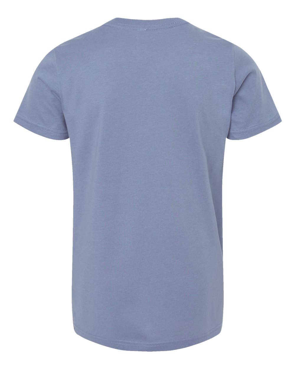 Front View of Lavender Blue Youth Jersey Tee - 3001Y