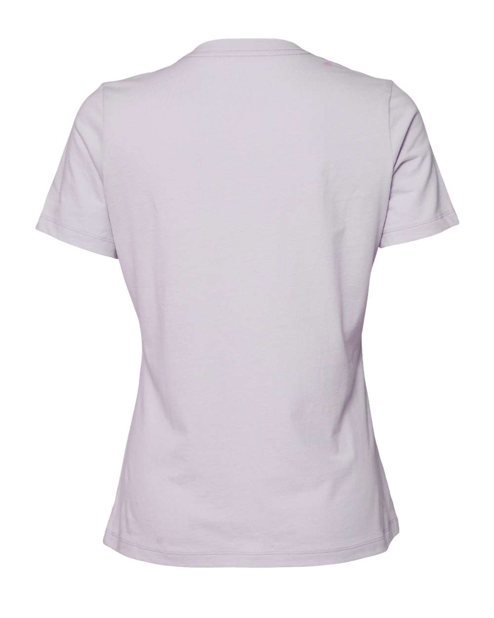 Front View of Lavender Dust Women’s Relaxed Jersey Tee - 6400