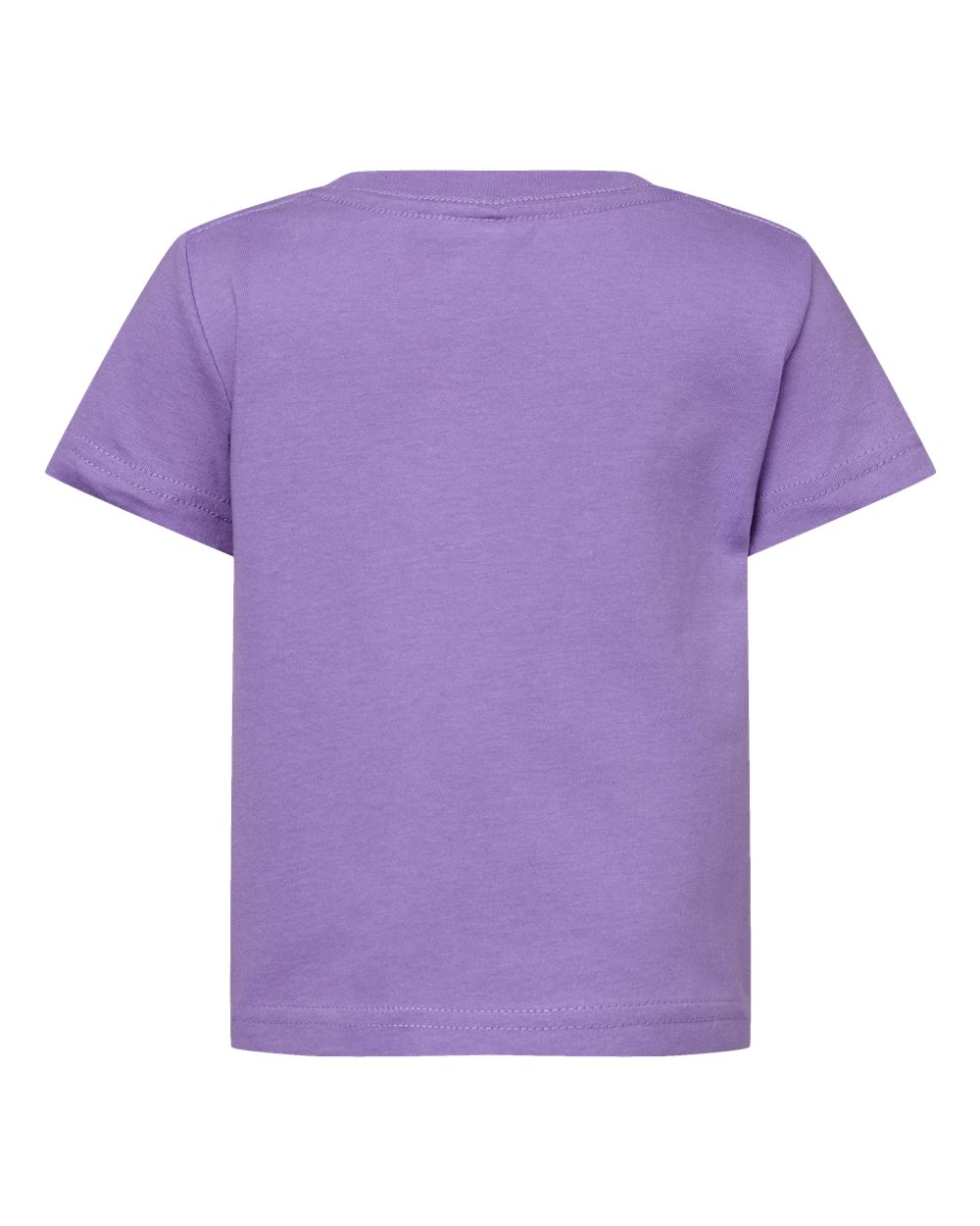 Front View of Lavender Infant Fine Jersey Tee - 3322
