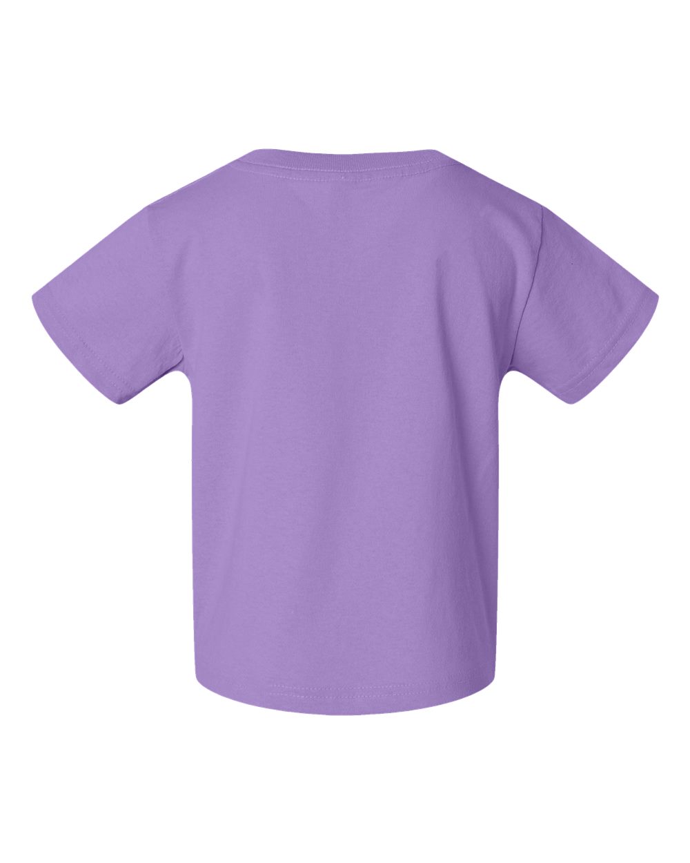 Front View of Lavender Juvy Youth Short Sleeve T-Shirt - 3301J