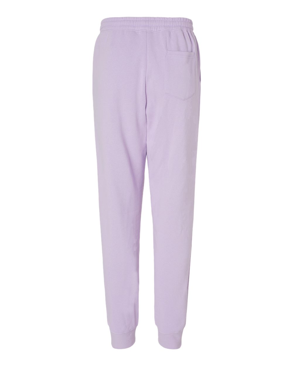 Front View of Lavender Midweight Fleece Pants - IND20PNT