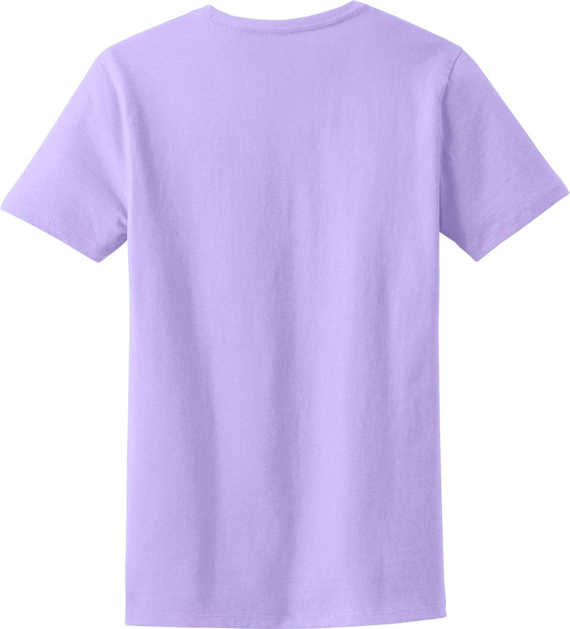 Front View of Lavender Port & Co Women's Essential Tee. LPC61