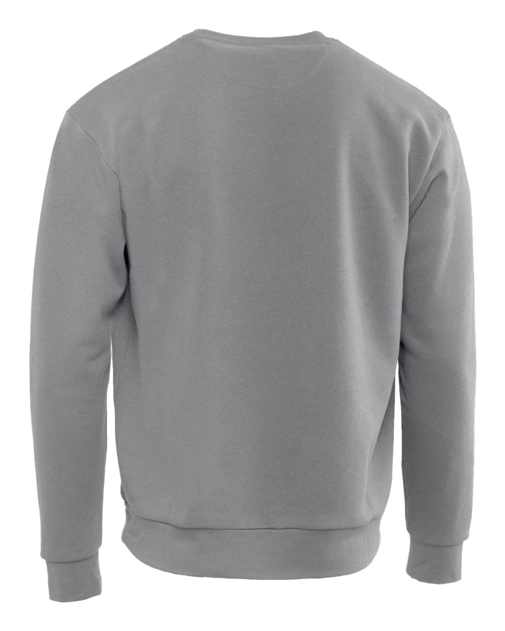 Front View of Lead Grey Santa Barbara Sweatshirt - 9003