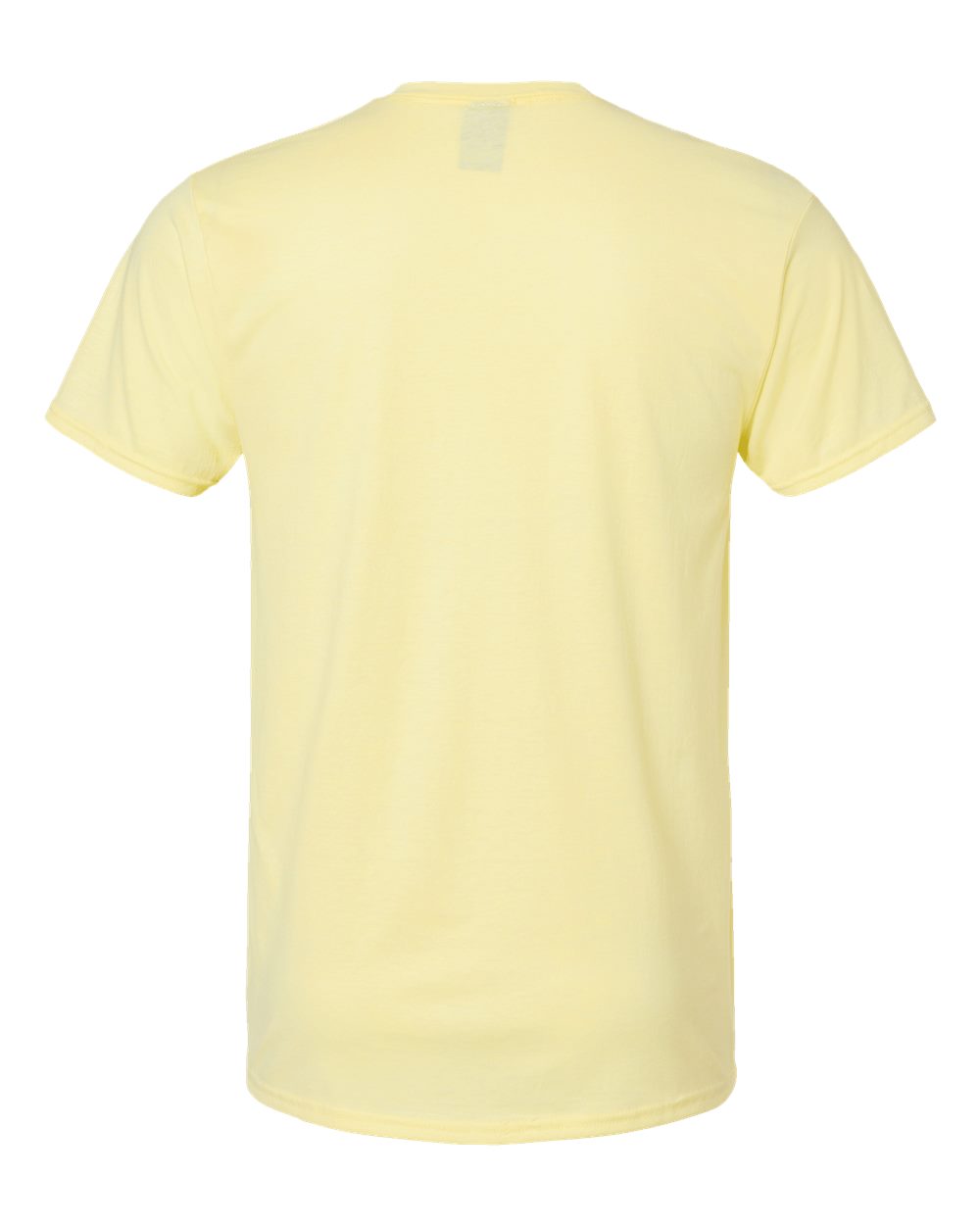 Front View of Lemon Meringue Heather Perfect-T T-Shirt - 4980