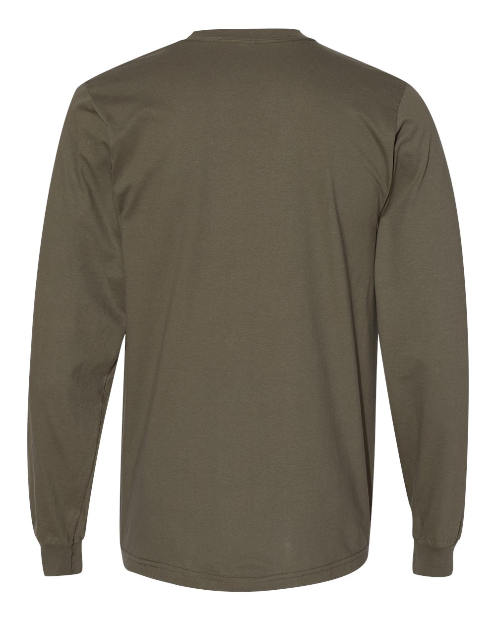 Front View of Lieutenant Fine Jersey Long Sleeve Tee - 2007