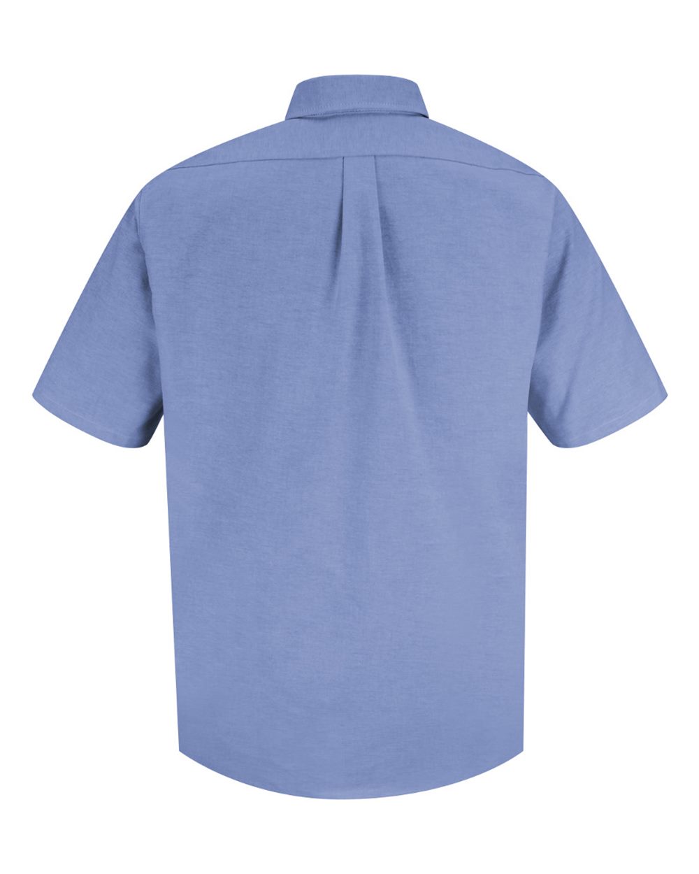 Front View of Light Blue Executive Oxford Dress Shirt - SR60EXT