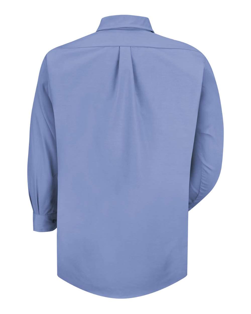 Front View of Light Blue - Sleeve 36/37 Poplin Dress Shirt - SP90