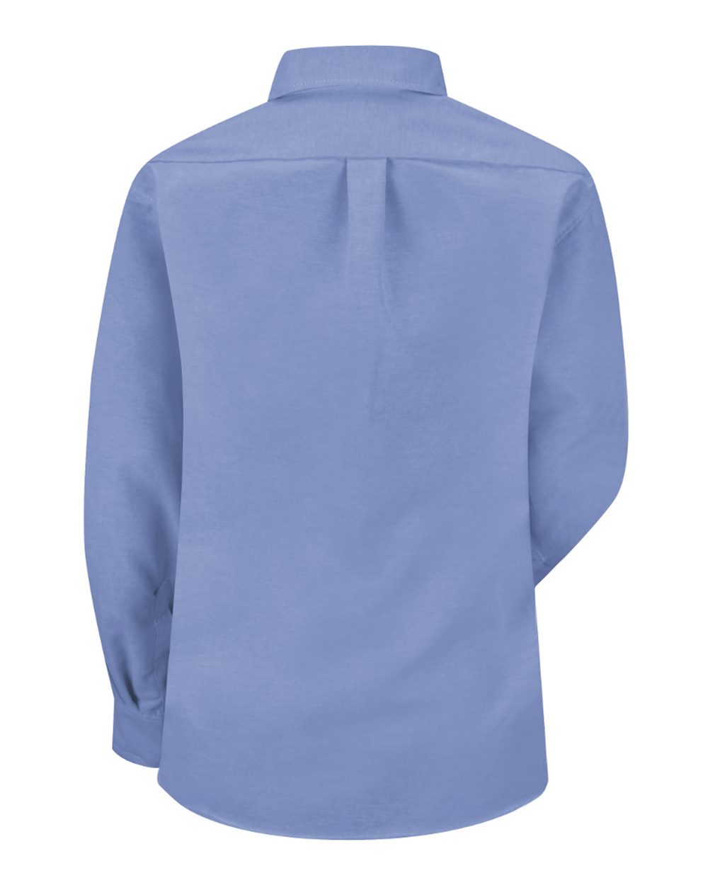 Front View of Light Blue Women's Executive Dress Shirt - SR71