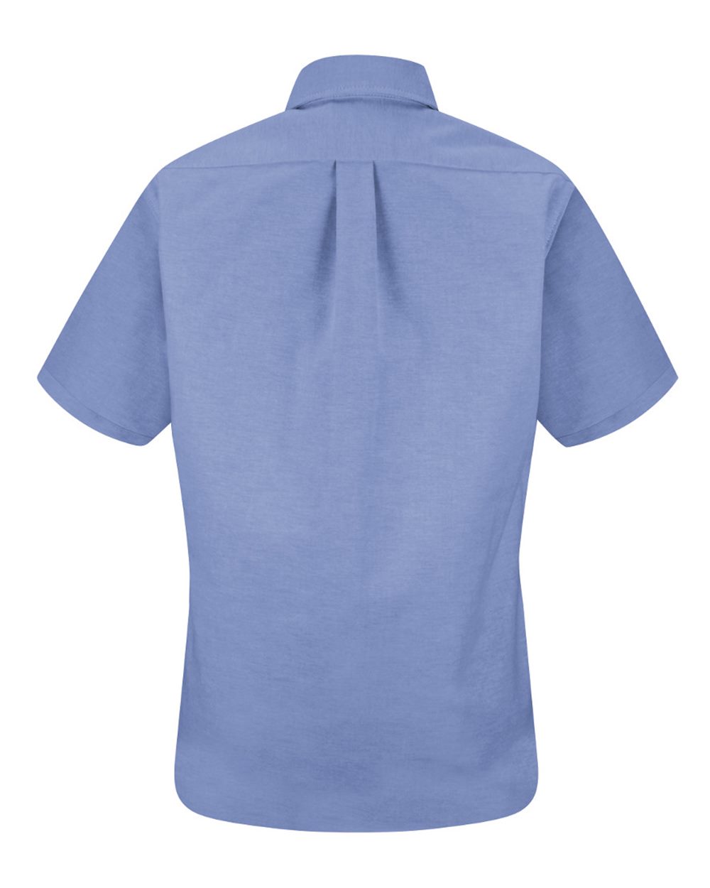 Front View of Light Blue Women's Executive Oxford Dress Shirt - SR61