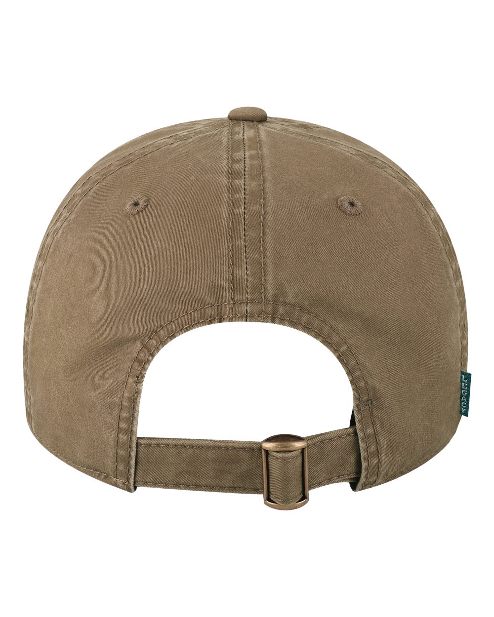Rear View of Light Brown Terra Twill Cap - TTA