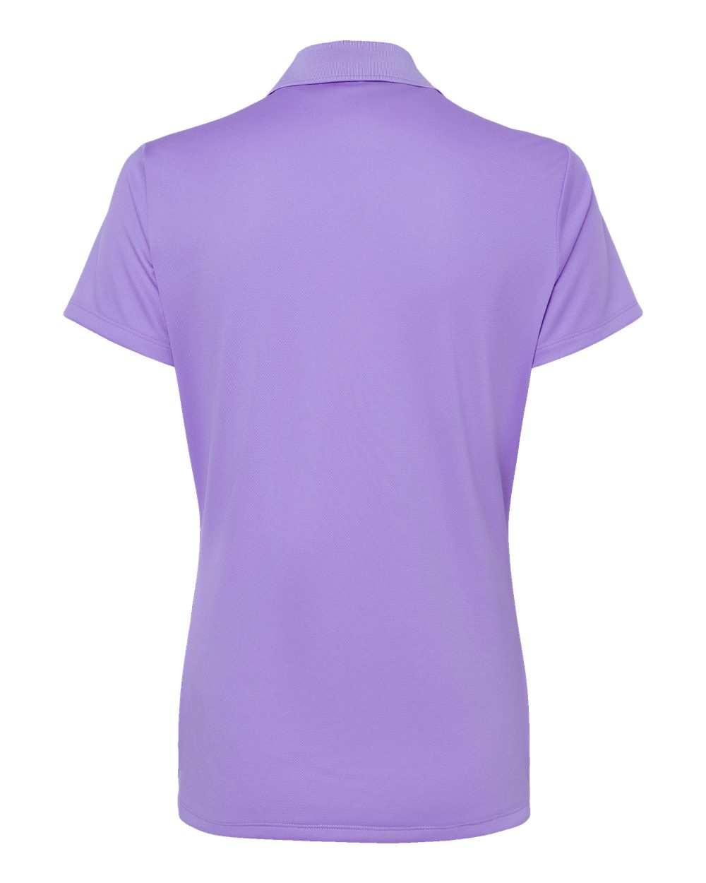 Front View of Light Flash Purple Women's Basic Sport Polo - A431