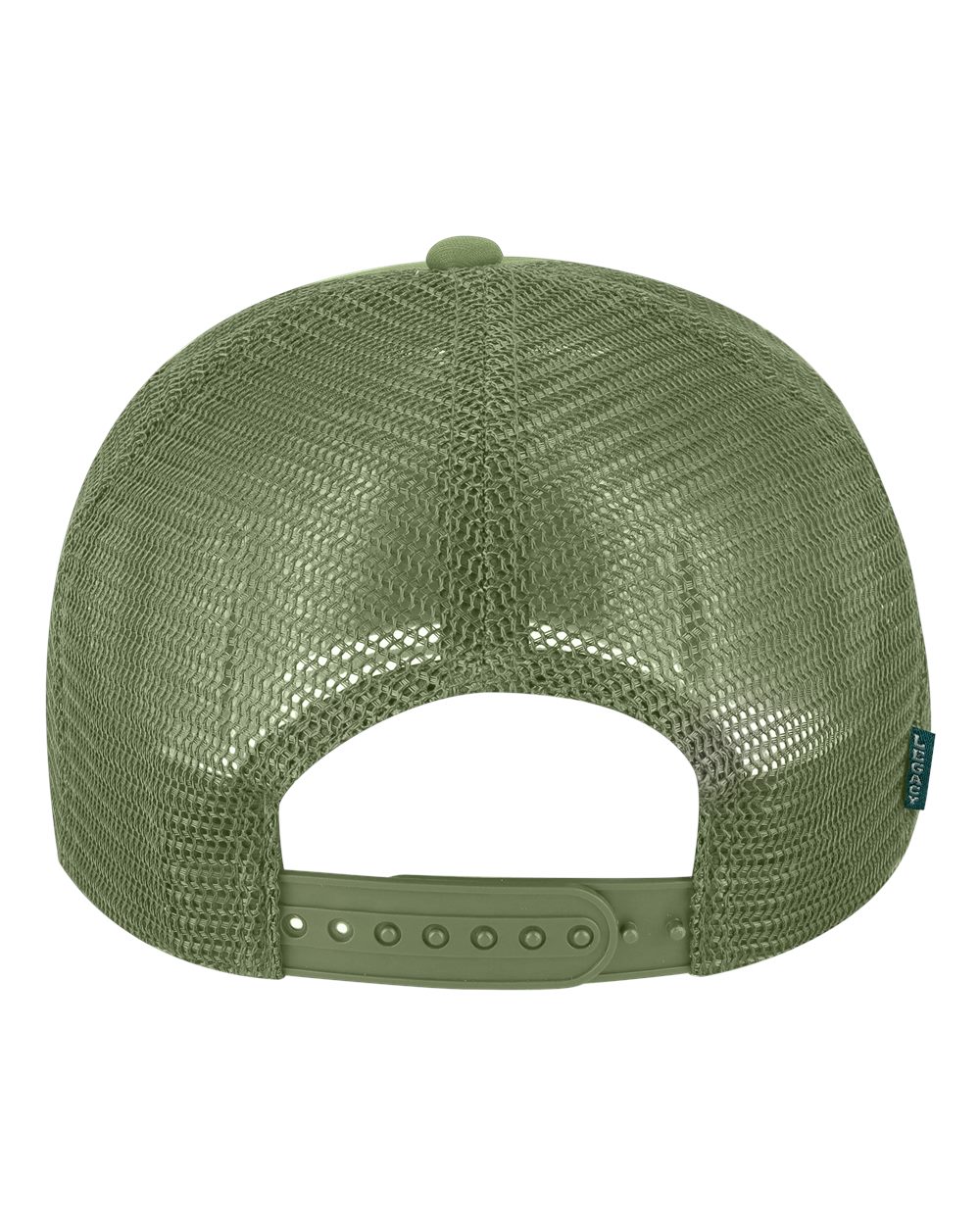 Rear View of Light Olive Green Laguna Cap - LTA