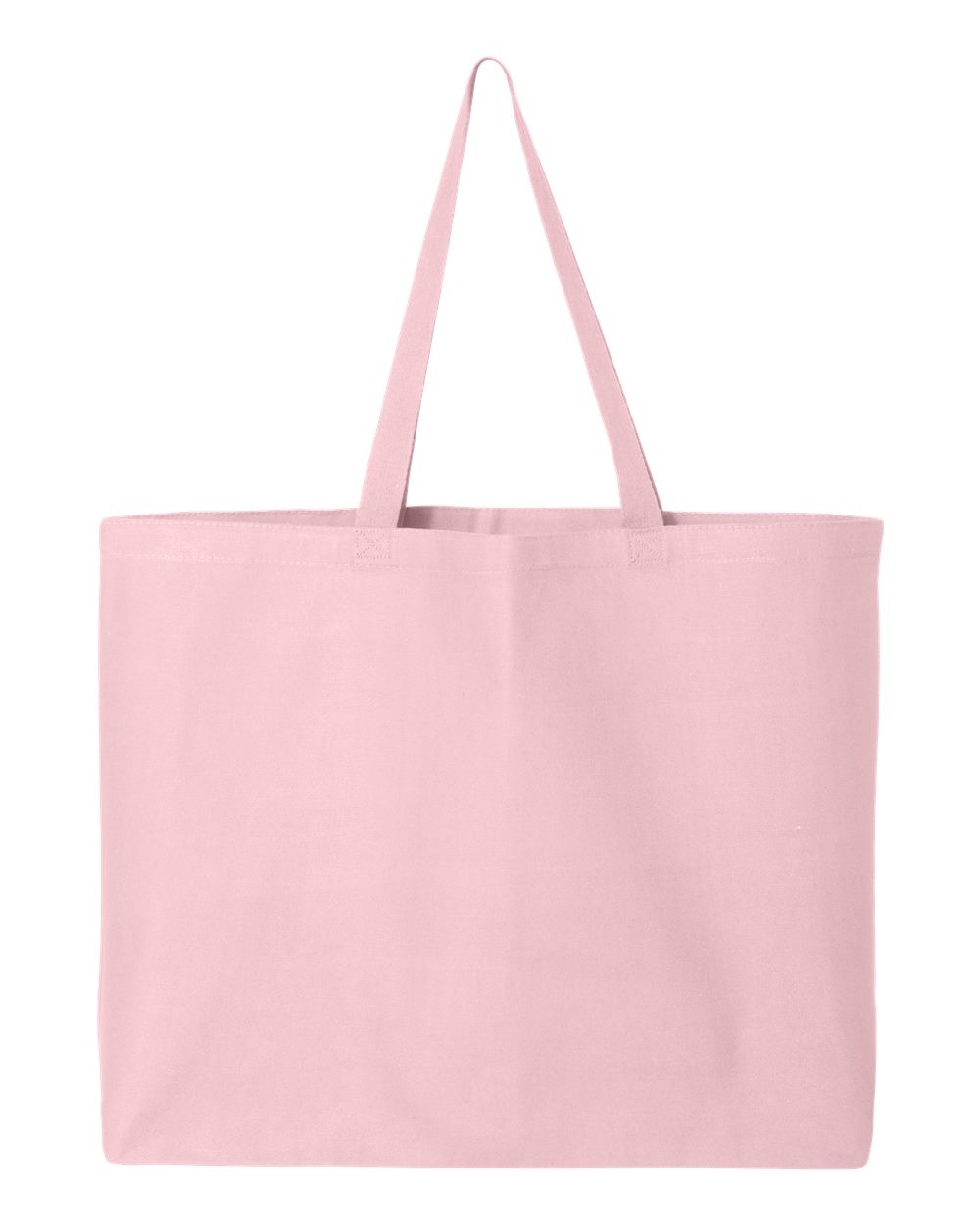 Front View of Light Pink 25L Jumbo Tote - Q600