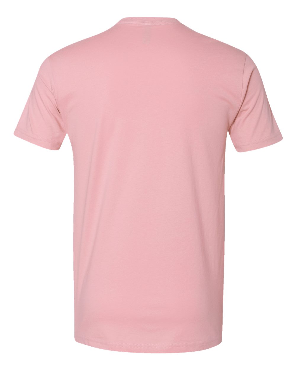 Front View of Light Pink Cotton T-Shirt - 3600