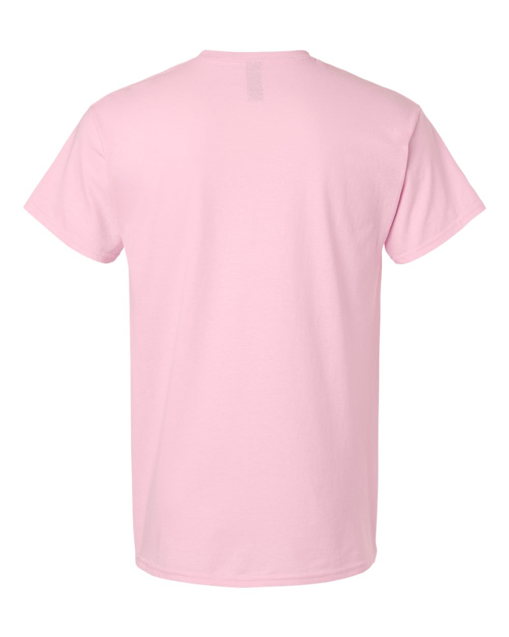 Front View of Light Pink Light Cotton T-Shirt - 3000