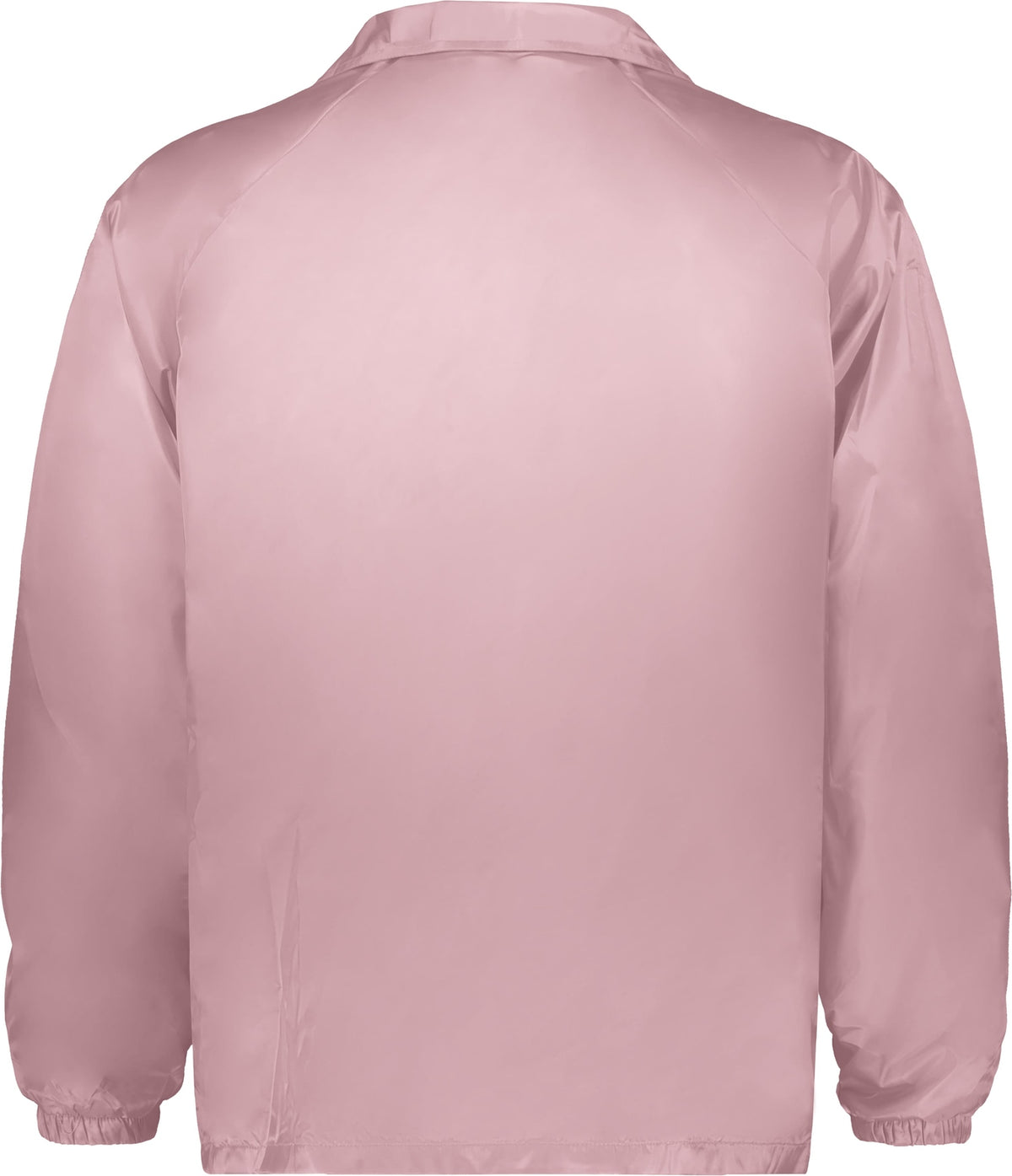 Rear View of LIGHT PINK NYLON COACH S JACKET/LINED