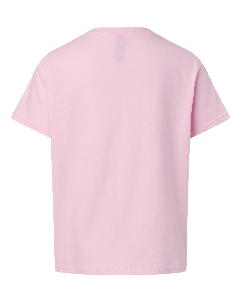 Front View of Light Pink Softstyle® Youth T-Shirt - 64000B