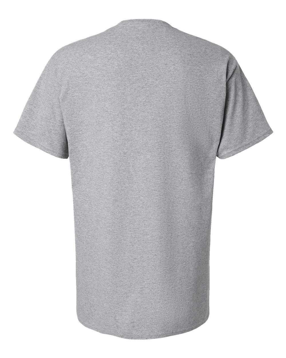 Front View of Light Steel Essential-T Tall T-Shirt - 5280T
