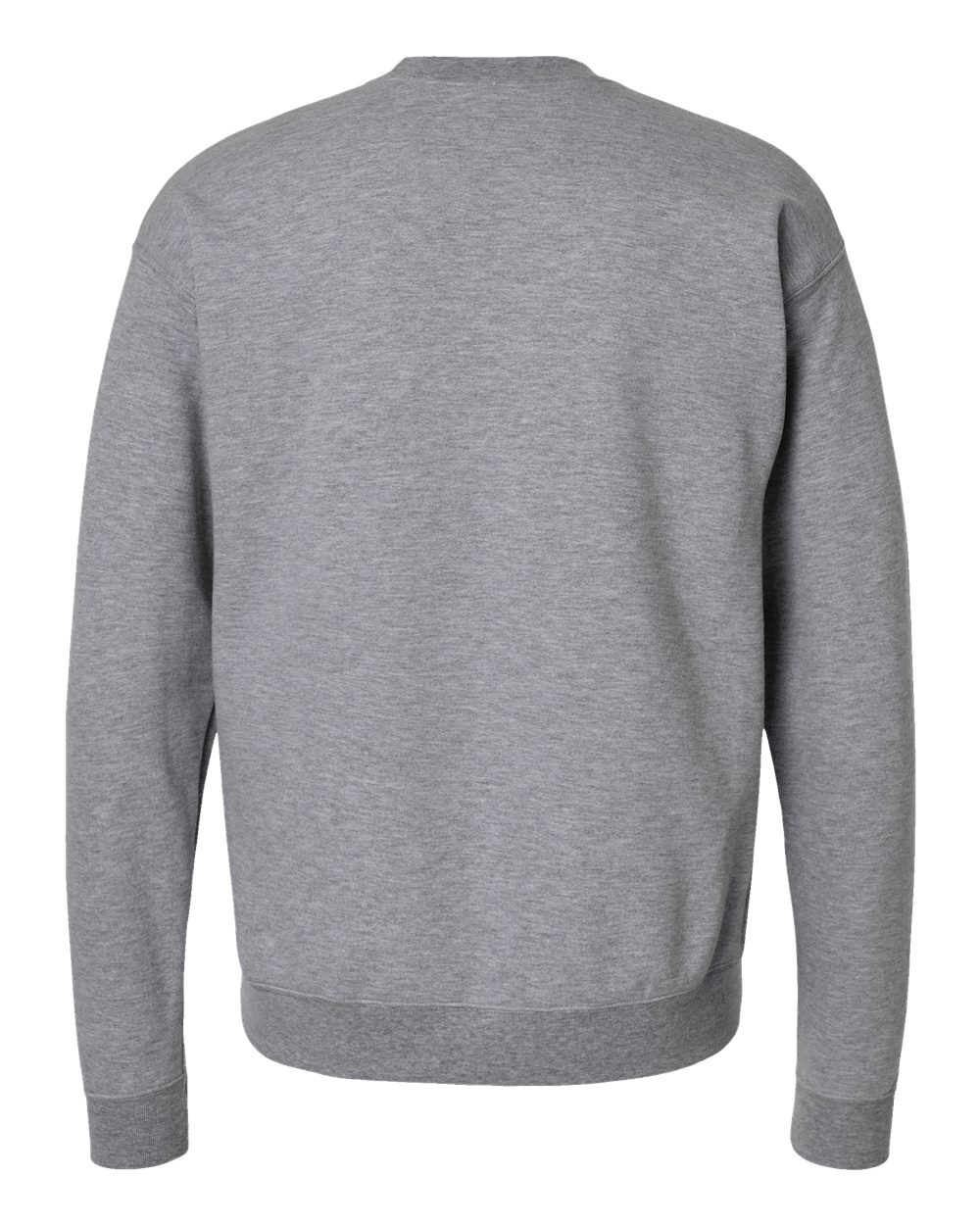 Front View of Light Steel Perfect Sweats Crewneck Sweatshirt - RS160