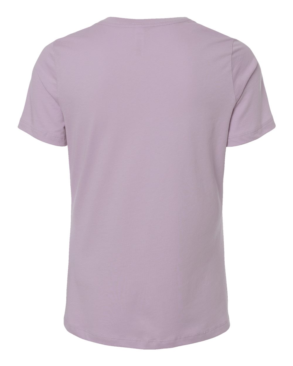 Front View of Light Violet Women’s Relaxed Jersey Tee - 6400