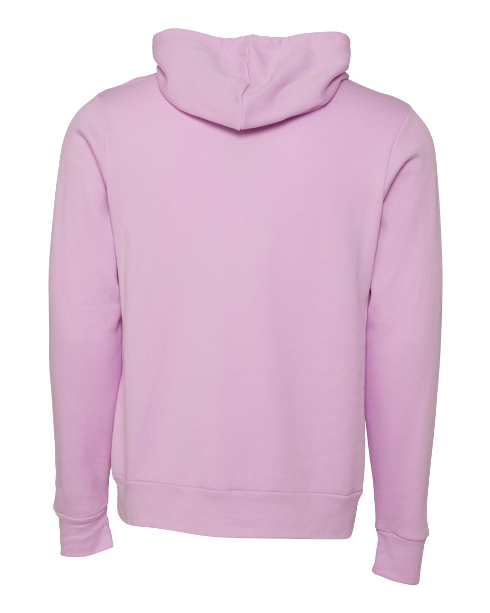Front View of Lilac Sponge Fleece Hoodie - 3719
