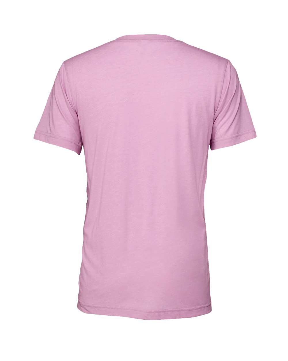 Front View of Lilac Triblend Triblend Tee - 3413