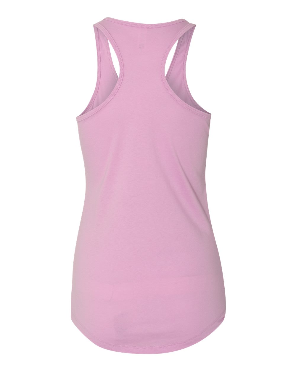 Front View of Lilac Women's Ideal Racerback Tank - 1533