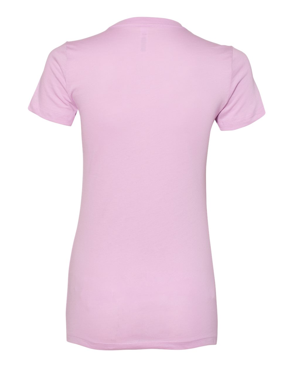 Front View of Lilac Women's Slim Fit Tee - 6004