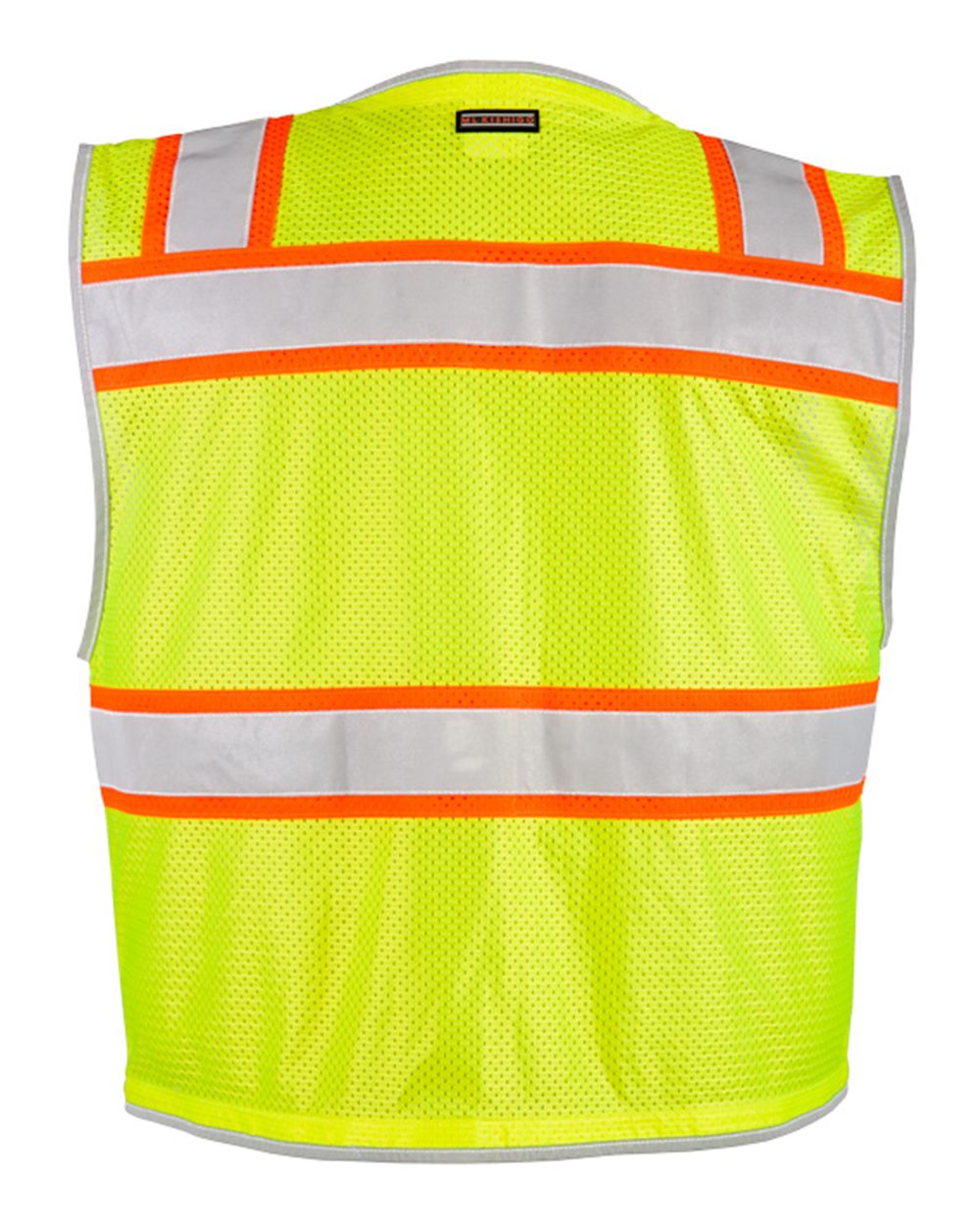 Rear View of Lime Brisk Cooling Series® Vest - 1610