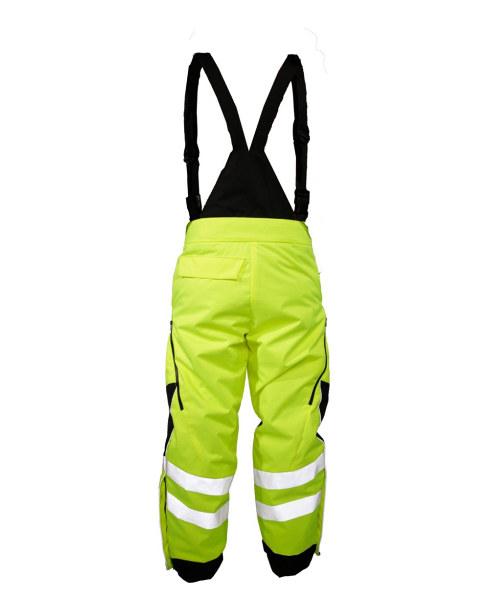 Rear View of Lime Premium Brilliant Series® Insulated Pants - IN410