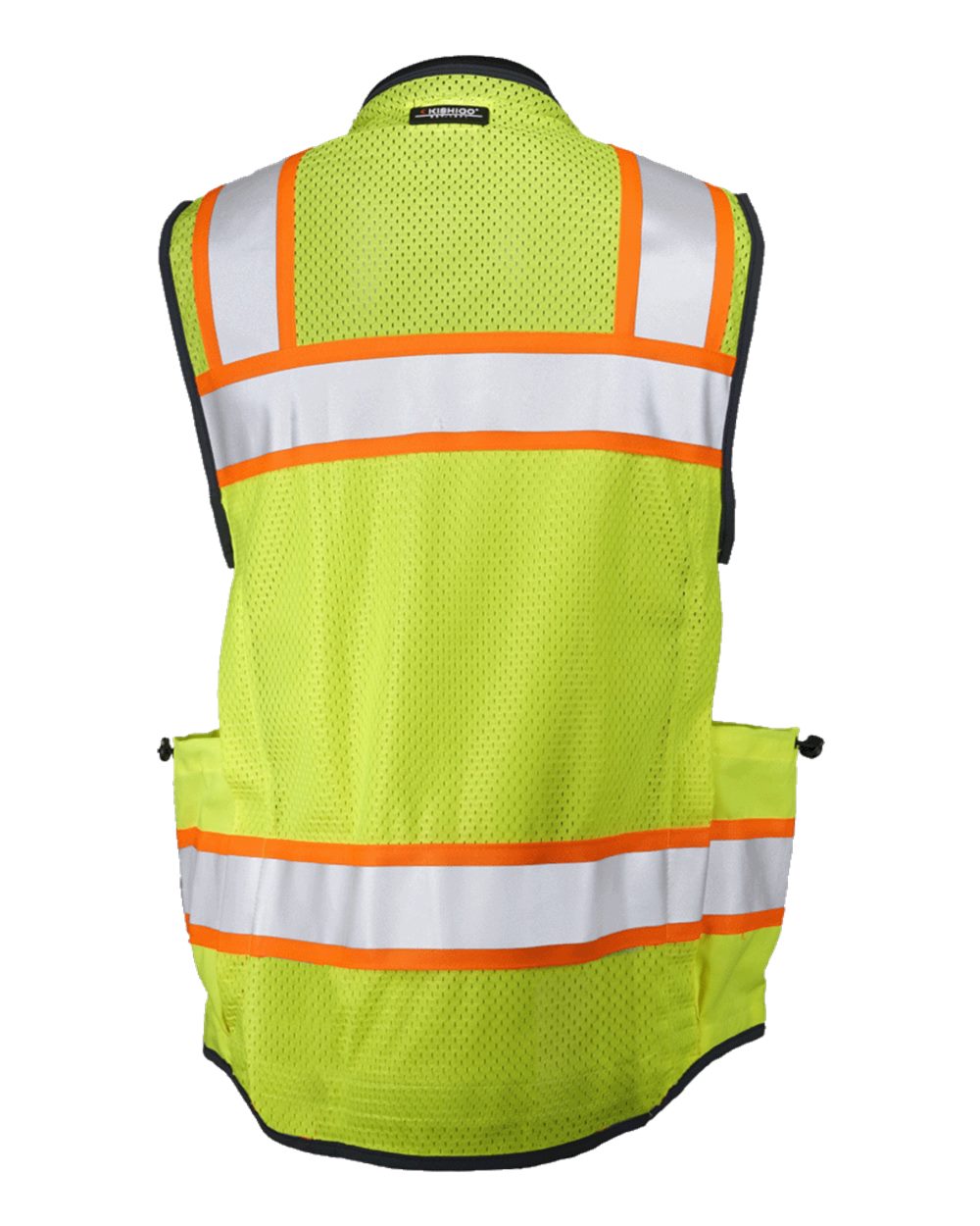 Front View of Lime Women’s Ultimate Construction Class 2 Vest - 1824