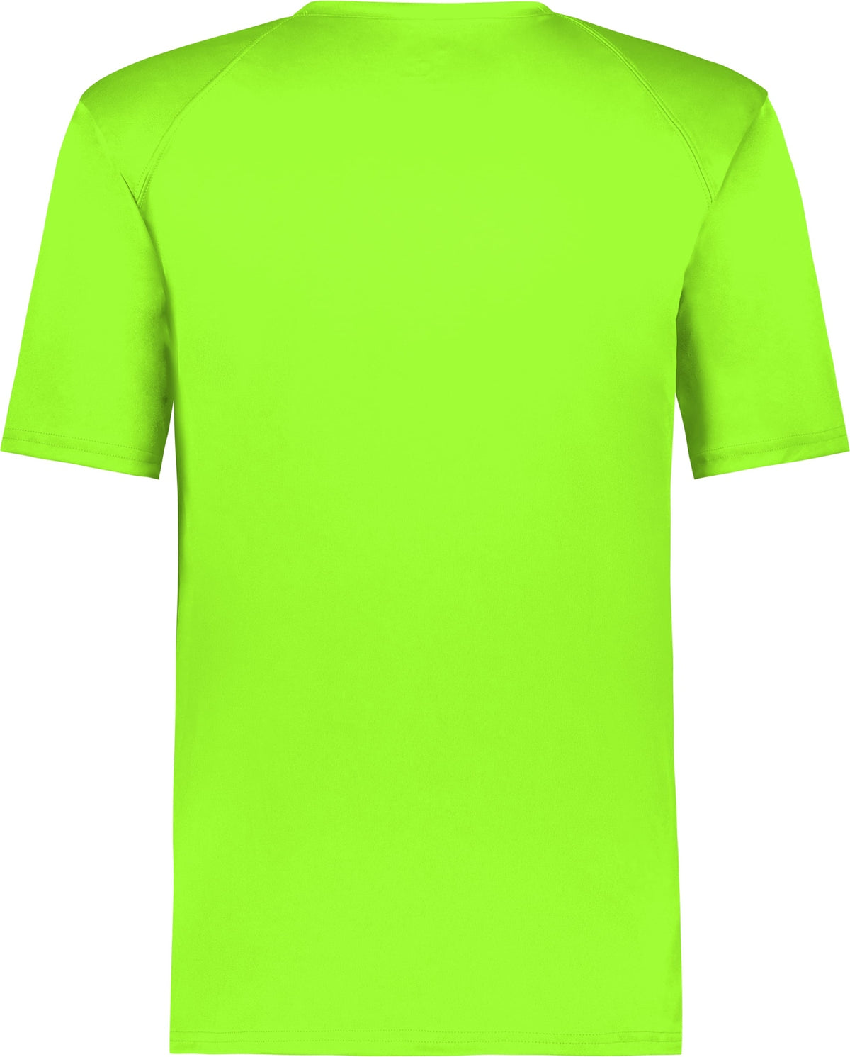 Rear View of LIME YOUTH B-CORE V-NECK TEE