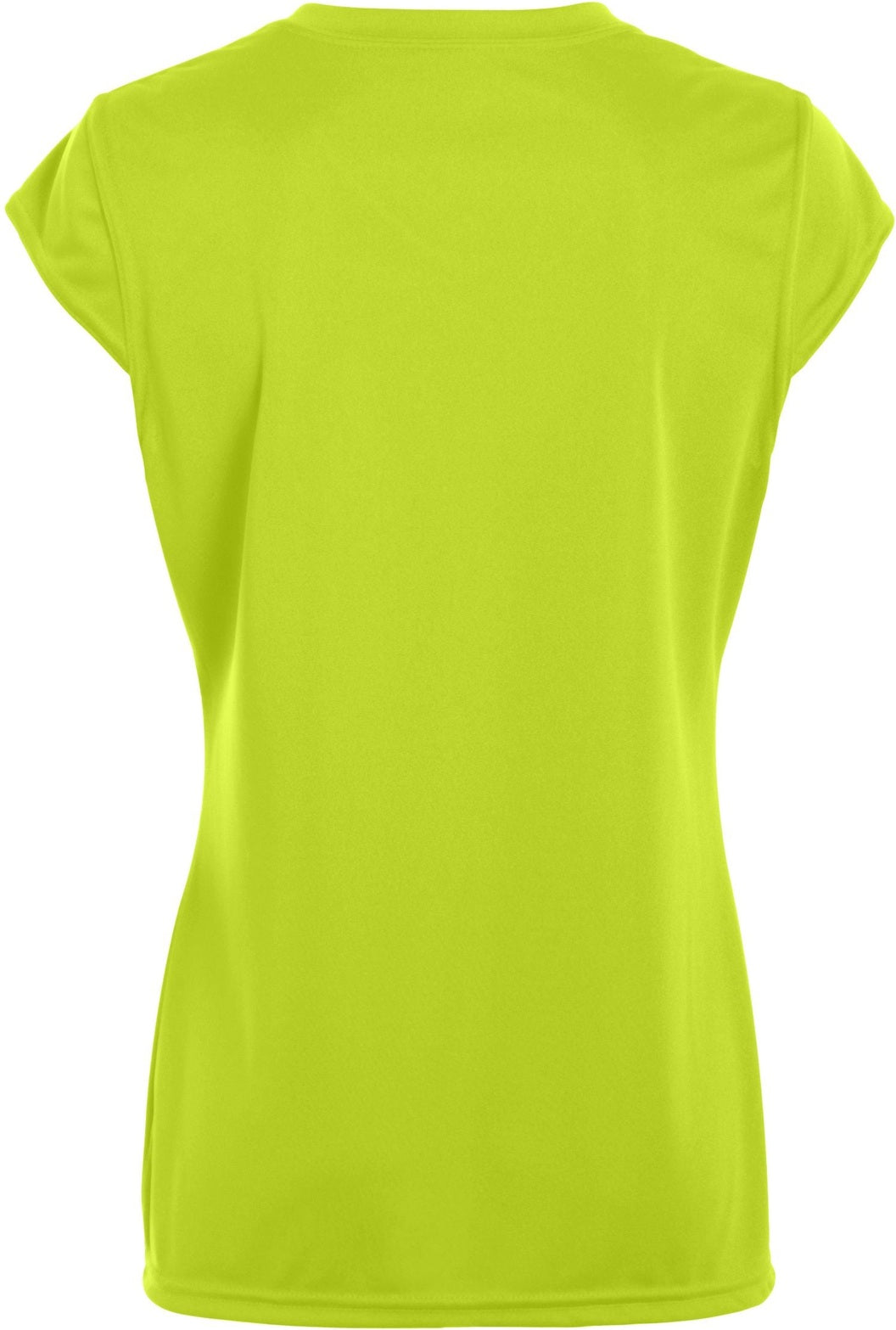 Rear View of LIME/WHITE LADIES BLASH JERSEY