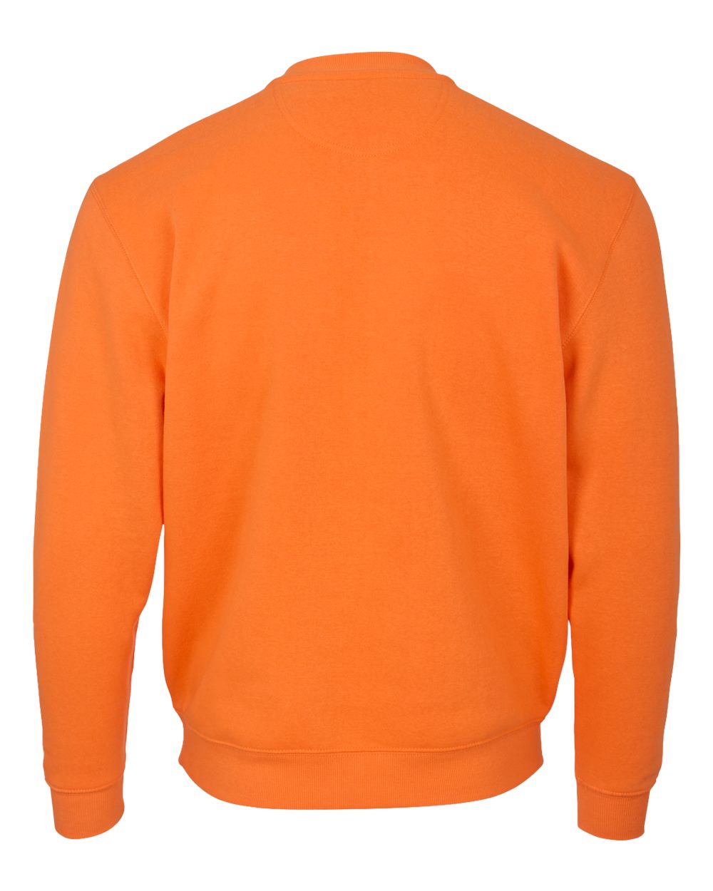 Front View of Mandarin Fleece Crew Pullover - BM5101
